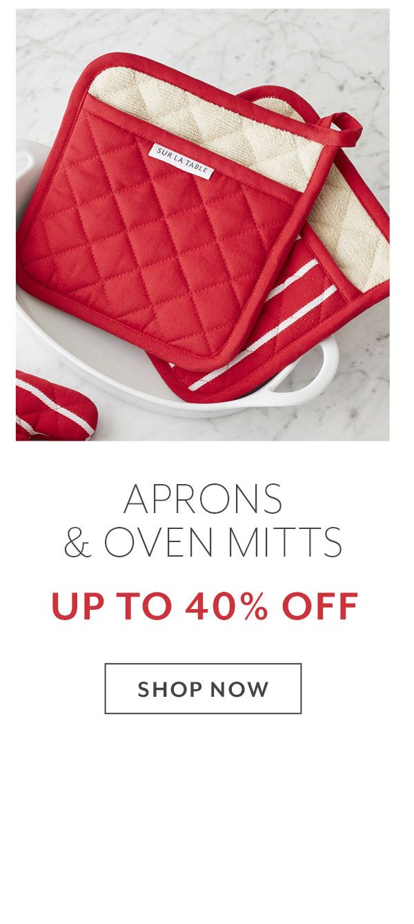 Aprons & Oven Mitts