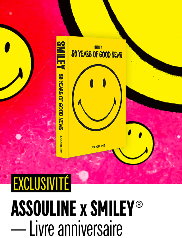 Exclusivité : Assouline x Smiley ® Livre anniversaire