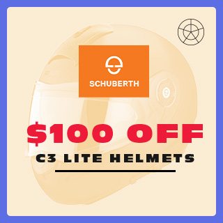 $100 off Schuberth Modular Helmet