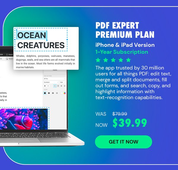 PDF Expert Premium Plan