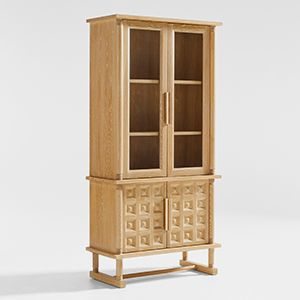 Honore Tall Storage Cabinet by Athena Calderone