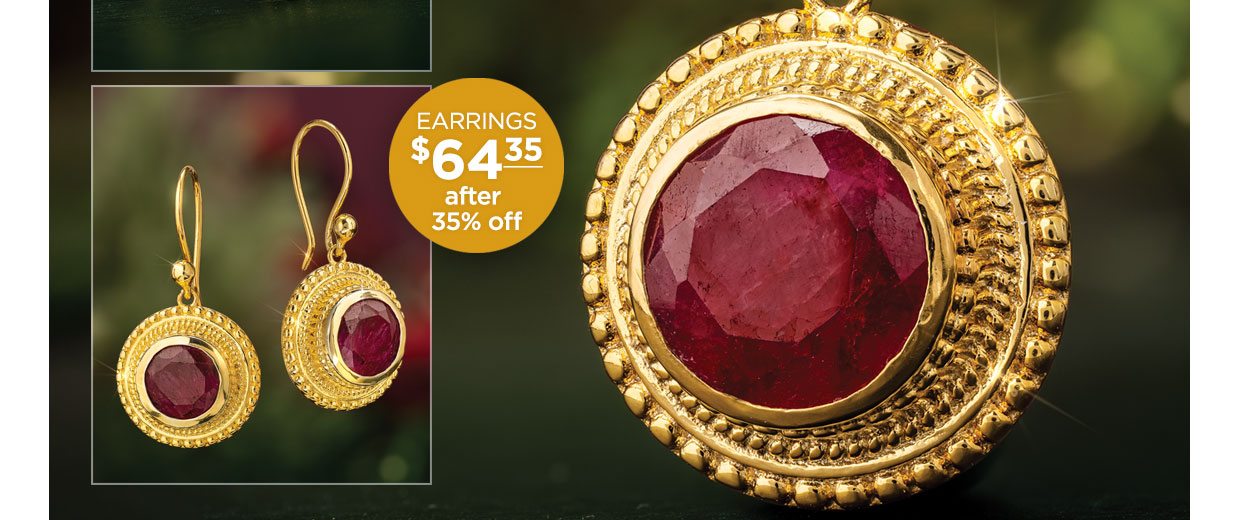 EARRINGS $64.35 after 35% off