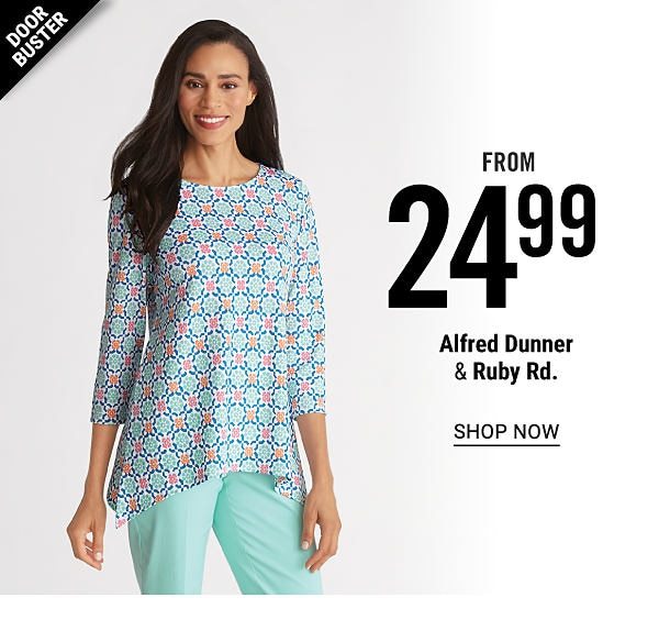 Doorbuster - Alfred Dunner & Ruby Rd. from $24.99. Shop Now.