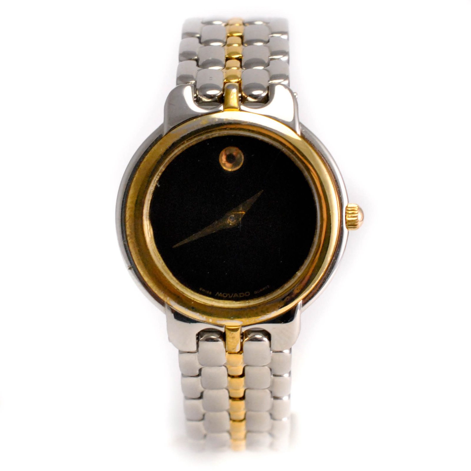 Image of Movado Two-Tone Women's 81-A1-833 Two Tone Stainless Steel Watch