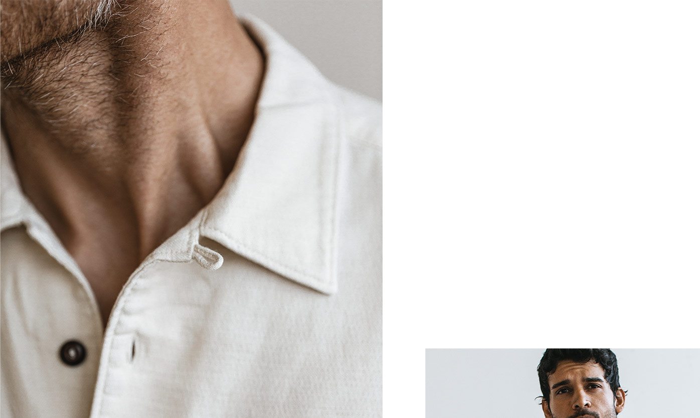 The Corso in Natural Double Cloth
