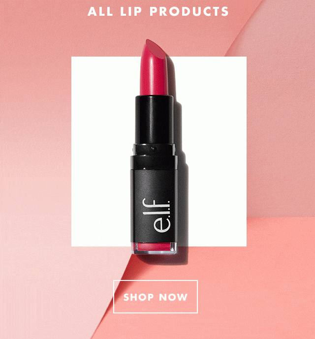 All Lip Products. Shop Now