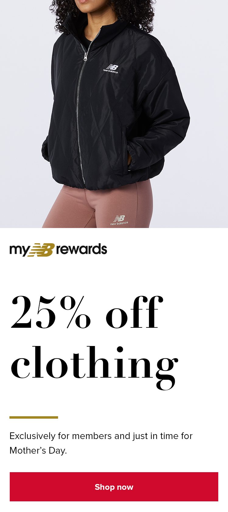 Shop 25% off clothing