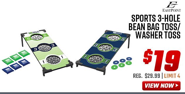 ''EastPoint Sports 3-Hole Bean bag Toss/ Washer Toss''