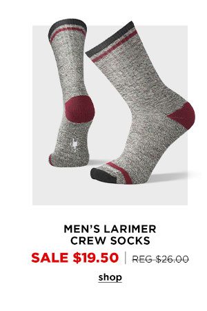 Men's Larimer Crew Socks - Click to Shop