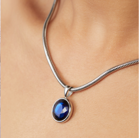 Sapphire Crystal Necklace | Shop Now