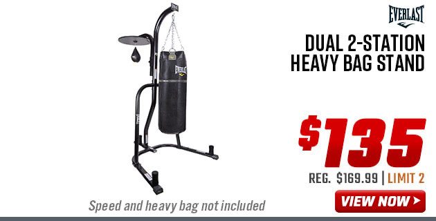 Everlast Dual 2-Station Heavy Bag Stand