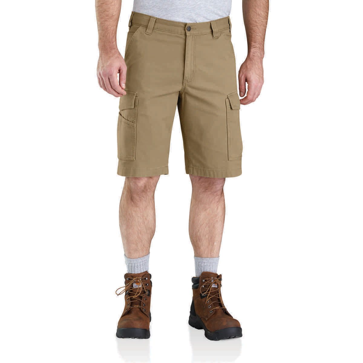 Image of Carhartt Rugged Flex Relaxed Fit Canvas Cargo Work Short