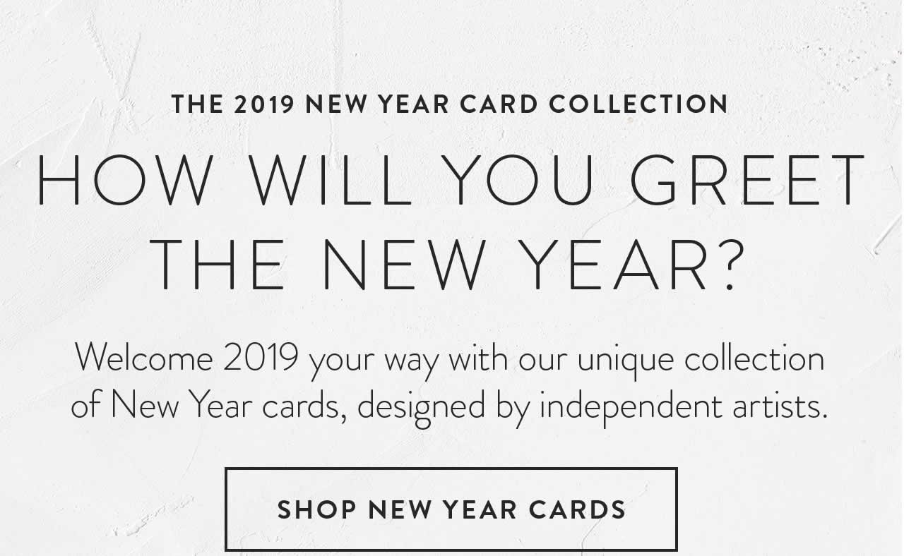 Shop New Year Cards