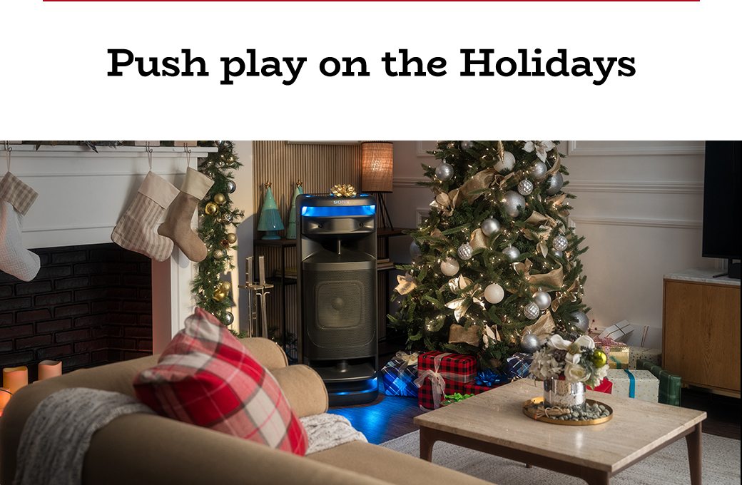 Push play on the holidays