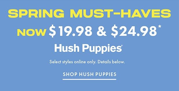 SHOP HUSH PUPPIES