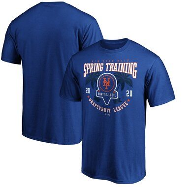 Fanatics Branded New York Mets Royal 2020 Spring Training Pickoff Move T-Shirt