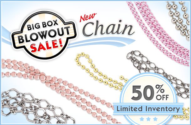 Big Box Blowout Sale - NEW Chain