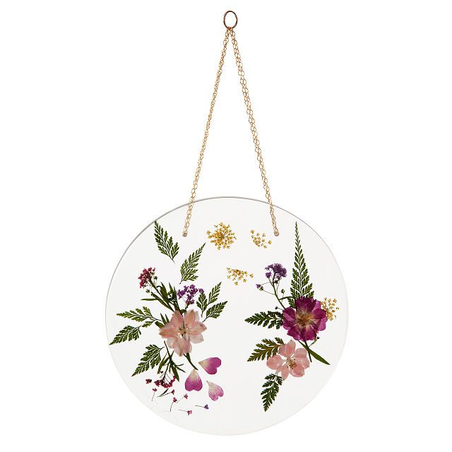 Pressed Birth Month Flower Art