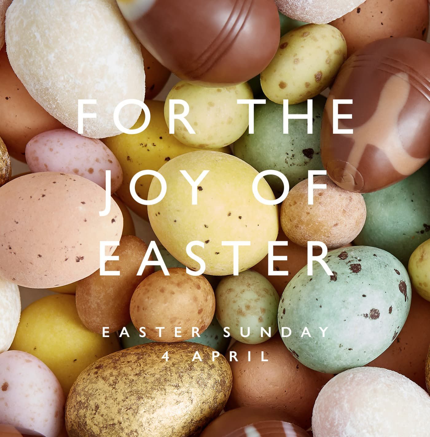 For the joy of Easter 