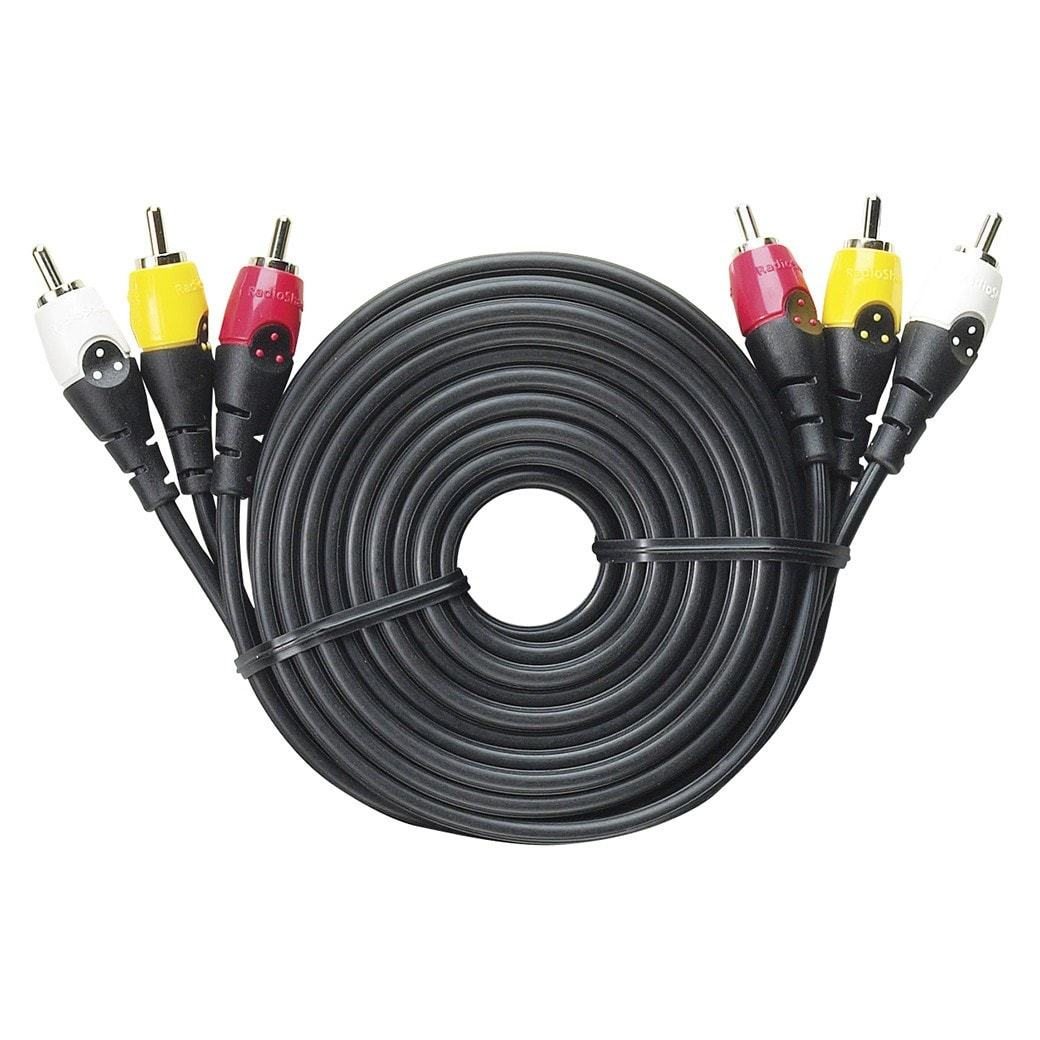 Image of 12ft RCA Stereo Audio Video Cable