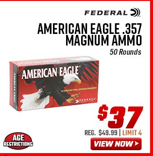 Federal American Eagle .357 Magnum Ammo