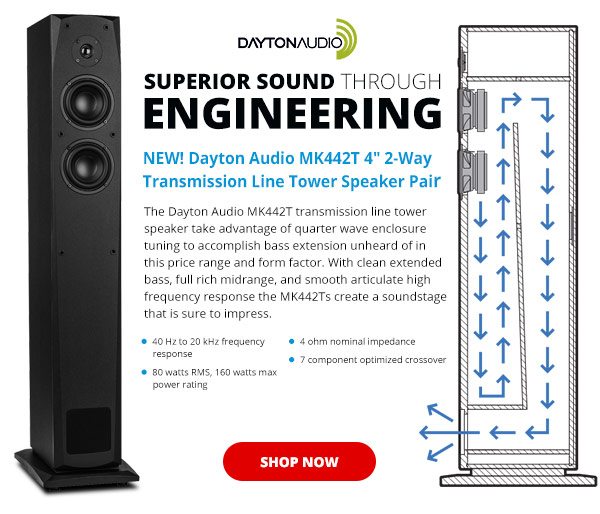 tower speaker parts