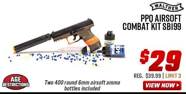 Walther PPQ Airsoft Combat Kit SB199