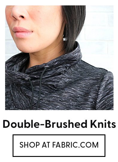 DOUBLE-BRUSHED KNITS | SHOP AT FABRIC.COM