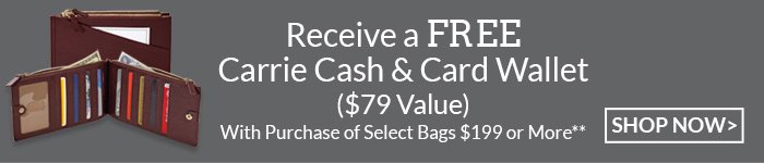 FREE Carrie Cash & Card Wallet