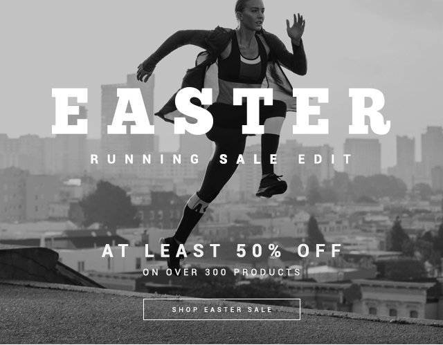 Easter Run Sale