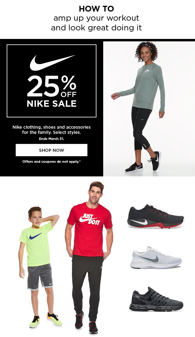 kohl's under armour sale 25 off