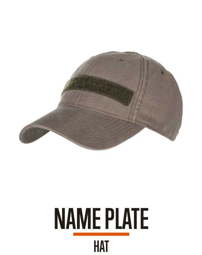 Name Plate Hat