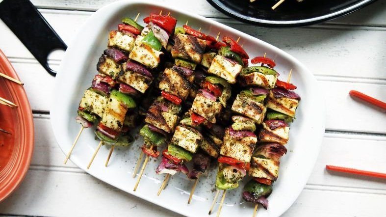 Paneer Tikka Kebabs