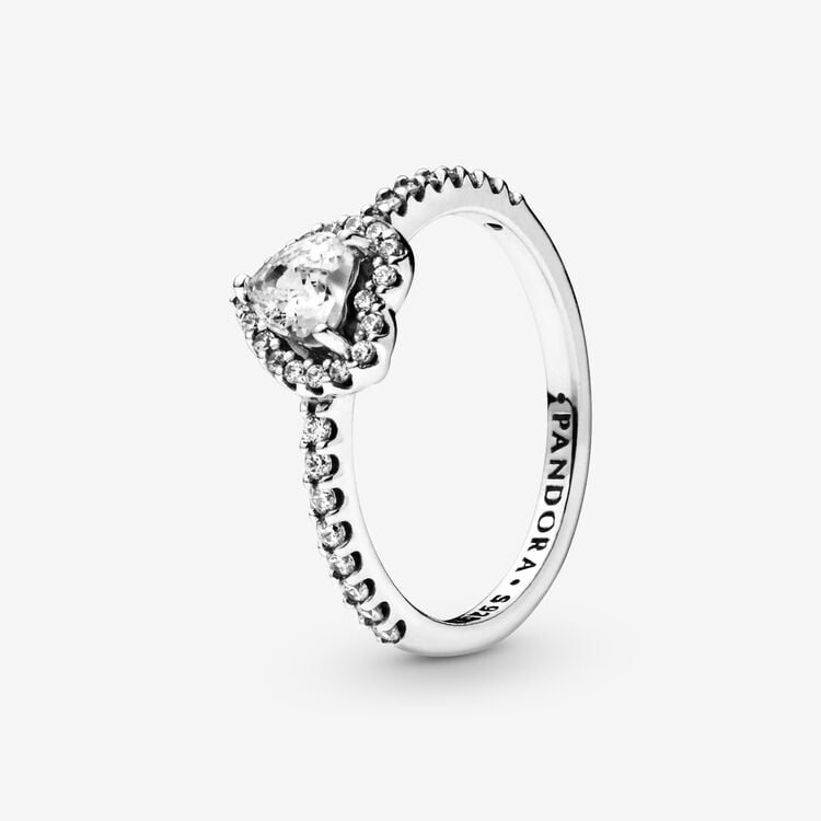 Pandora Elevated Heart Ring