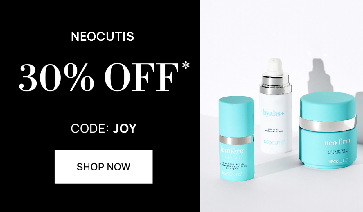 Neocutis 30% off with code: JOY