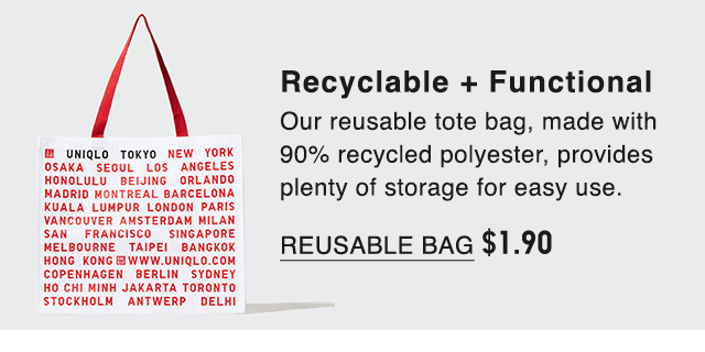 BANNER 2 - REUASABLE BAG