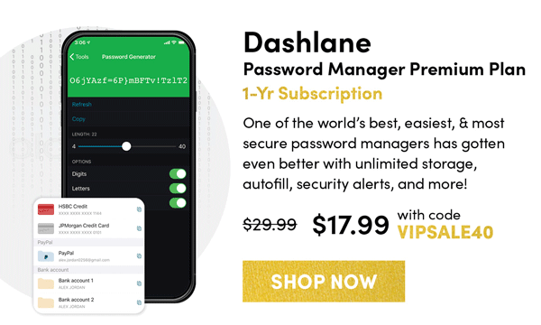 Dashlane | Shop Now