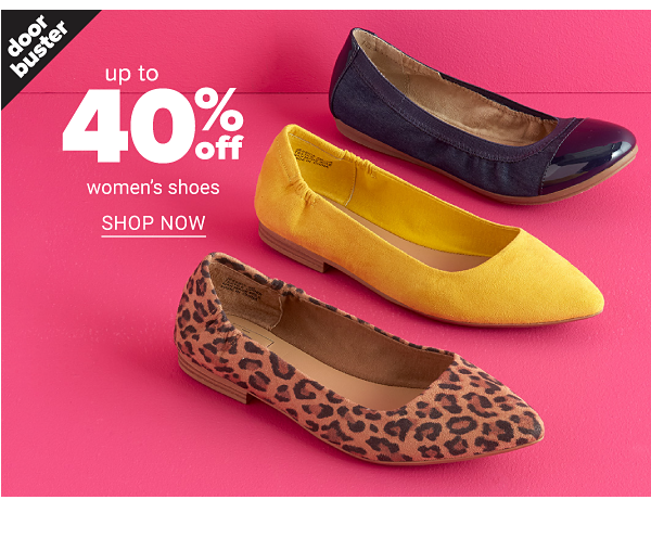 Up to 40% Off Women's Shoes - Shop Now