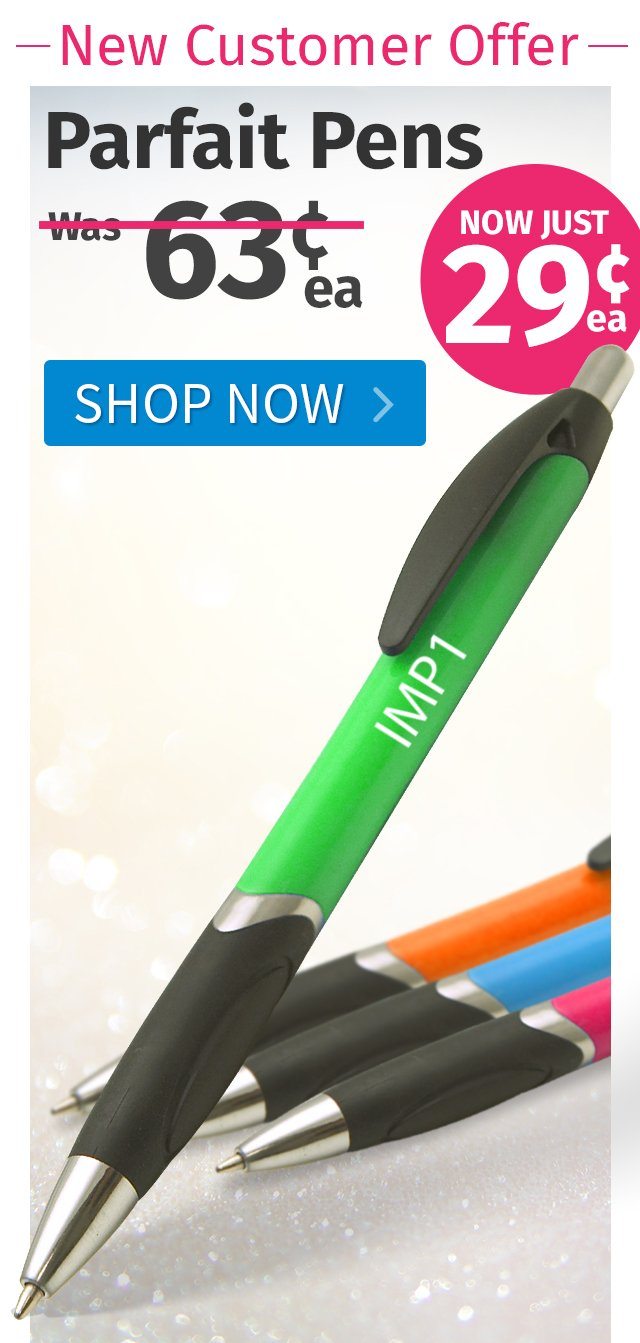 Parfait Pens for only 29¢ each!