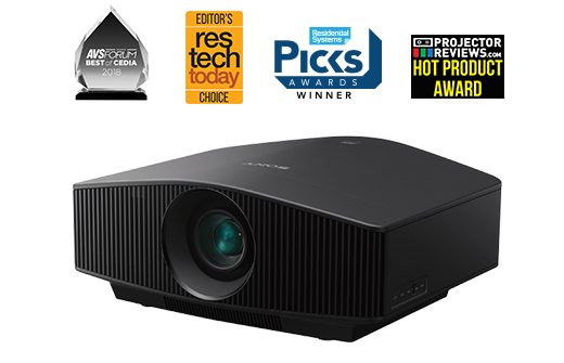 VW995ES Projector | AVS FORUM BEST OF CEDIA 2018 | EDITOR'S res tech today CHOICE | PICKS AWARDS WINNER | PROJECTORREVIEWS.COM HOT PRODUCT AWARD