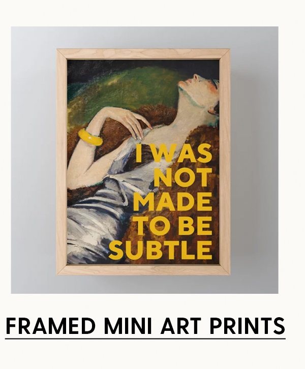 Shop Framed Mini Art Prints