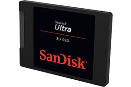 1TB SanDisk Ultra 2.5 7mm SATA III Internal SSD (up to 560MB/s Read & 530MB/s Write Speeds)