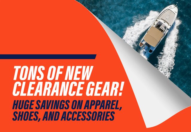 Tons of New Clearance Gear! Huge savings on apparel, shoes and accessories.