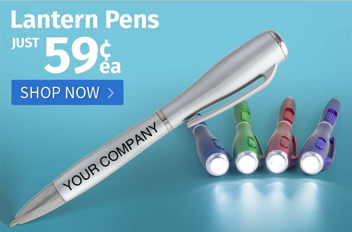 Lantern Pens for only 59¢ each!