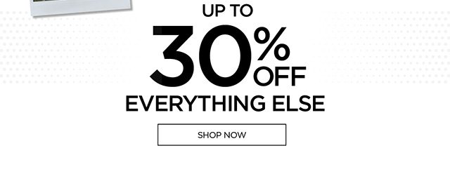 Sitewide Sale - Up to 30% Off Everything