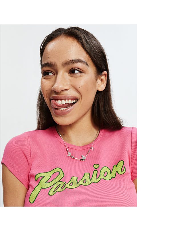 Passion Baby Tee Pink Passion