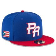 New Era Puerto Rico Baseball Royal 2017 World Baseball Classic Embroidered Patch 59FIFTY Fitted Hat