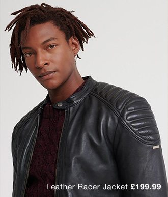 City Hero Leather Racer Jacket