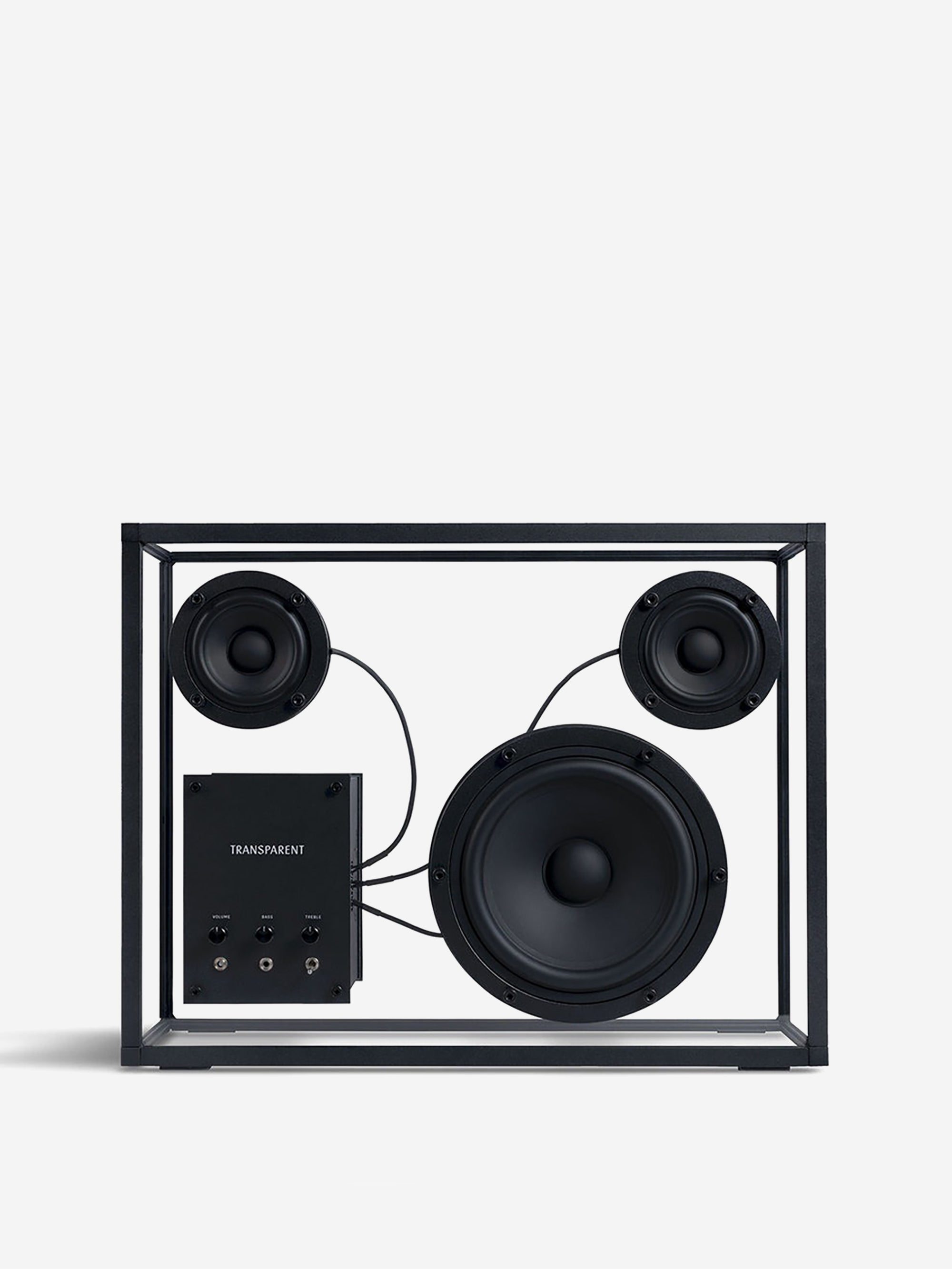 Image of Transparent Sound Large Speaker - Black