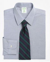 Milano Slim-Fit Dress Shirt, Non-Iron Point Collar